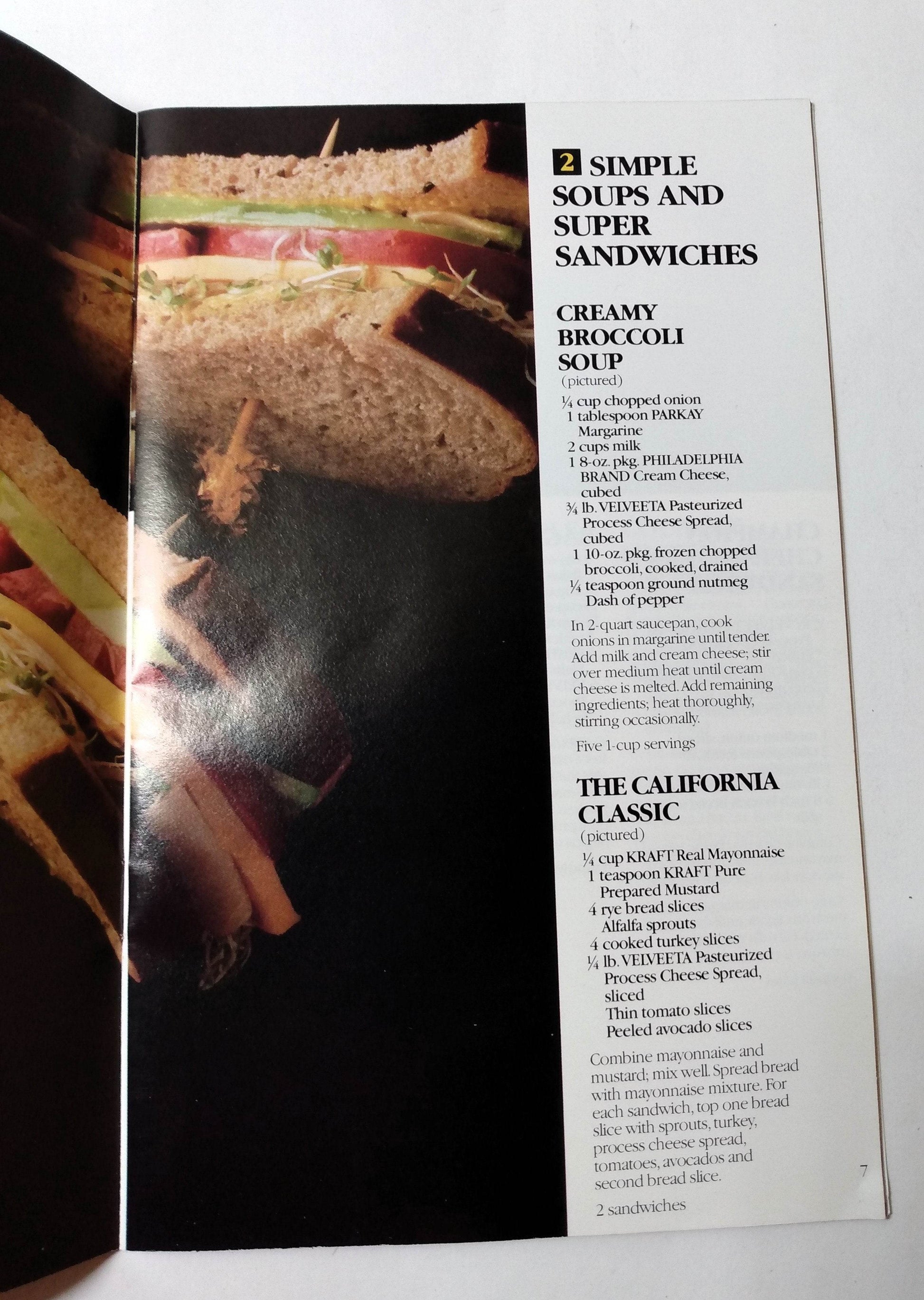 Fresh Ideas From Velveeta All Easy And Extra Cheesy Recipe Booklet 1986 - TulipStuff