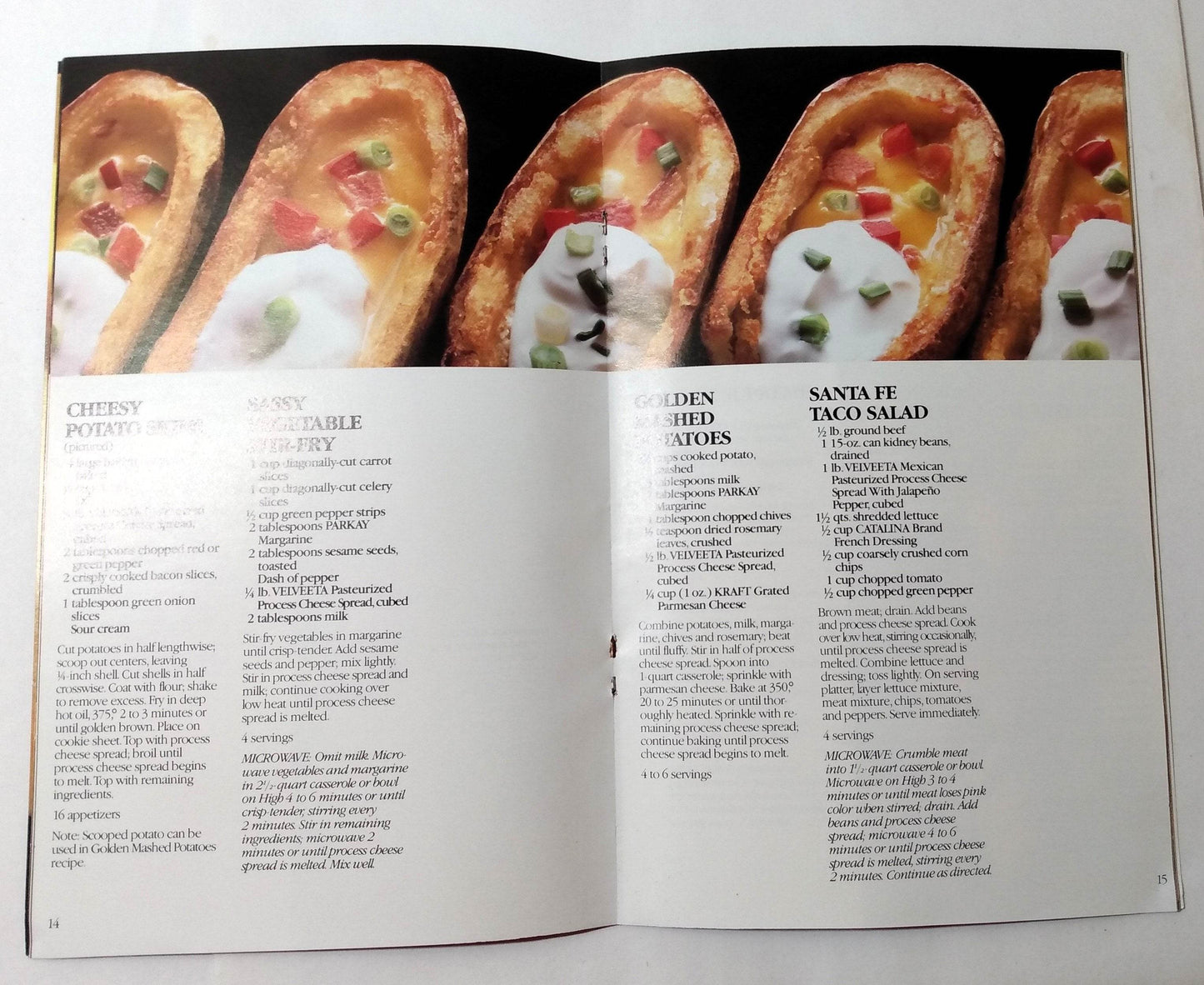 Fresh Ideas From Velveeta All Easy And Extra Cheesy Recipe Booklet 1986 - TulipStuff