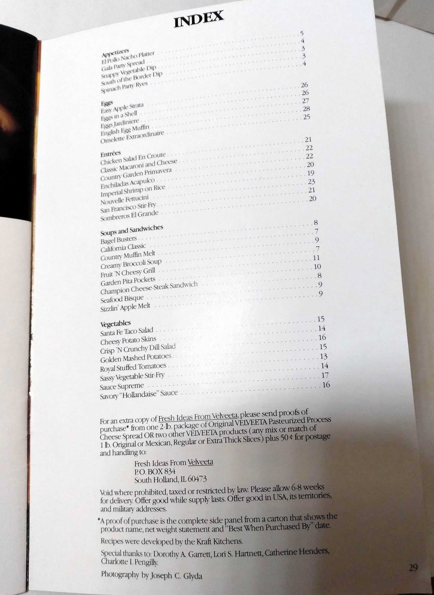 Fresh Ideas From Velveeta All Easy And Extra Cheesy Recipe Booklet 1986 - TulipStuff