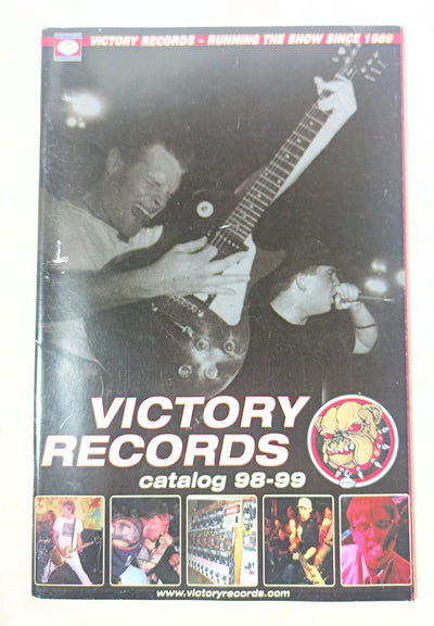 Victory Records Catalog 1998-99 Hatebreed WarZone Earth Crisis CFA - TulipStuff