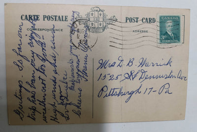 View From Price Building Of Quebec City And CP Ship Empress Of Britain - TulipStuff