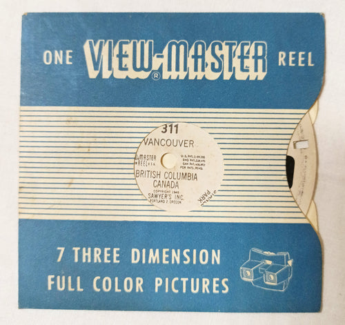 View-Master Reel Vancouver British Columbia Canada 380 Sawyer's 1948 - TulipStuff