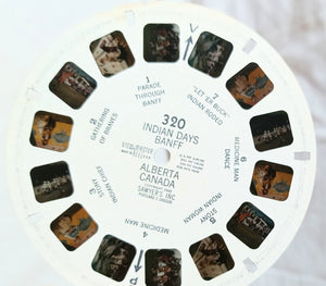 View-Master Reel Indian Days Banff Alberta 320 Sawyer's 1948