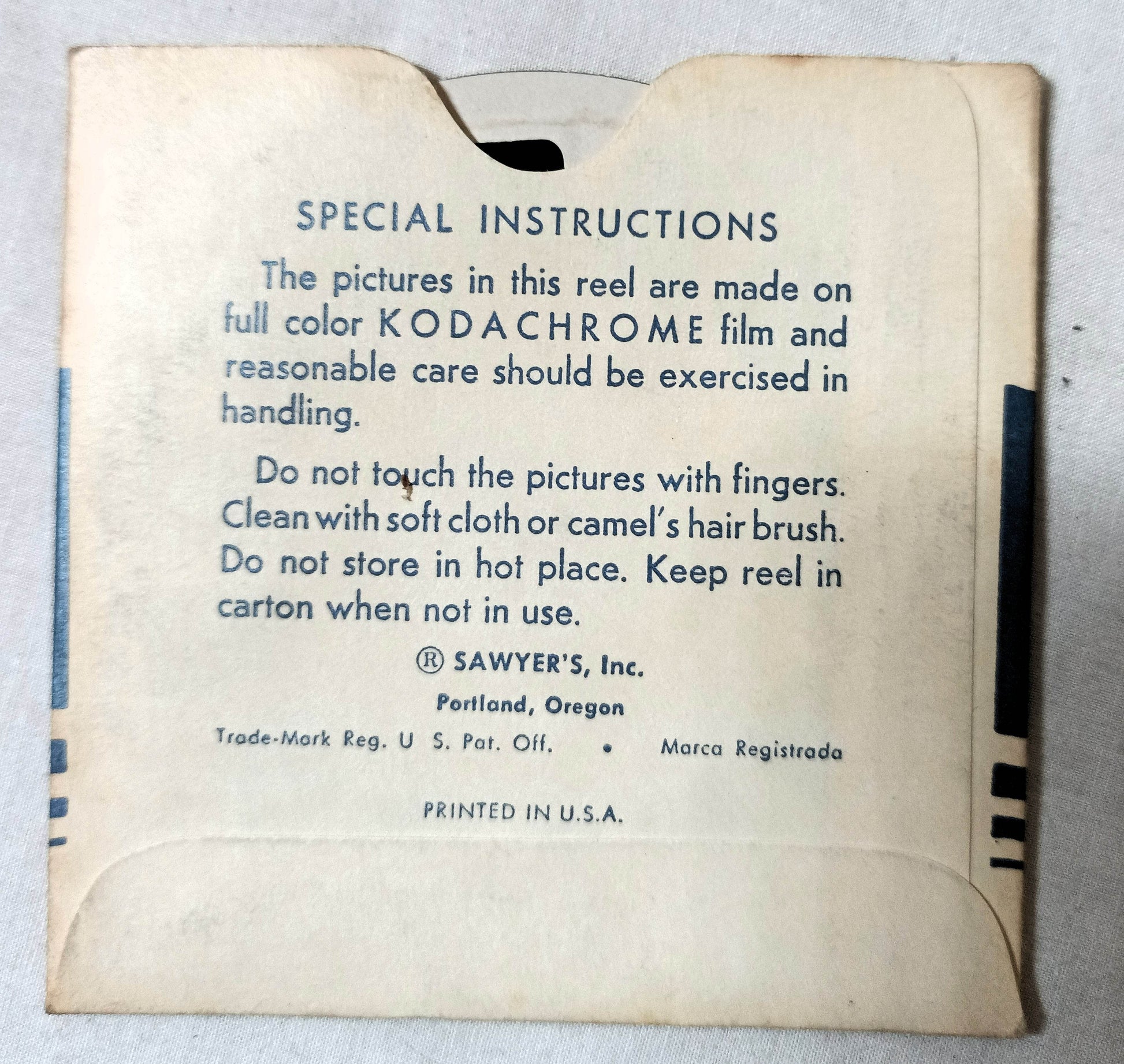 View-Master Reel Montreal Quebec Canada 380 Sawyer's 1946 - TulipStuff