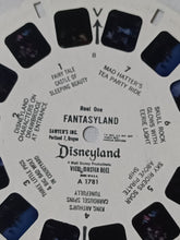 Load image into Gallery viewer, View-Master Disneyland Fantasyland 3-Reel Packet A178 Sawyer&#39;s 1966 - TulipStuff
