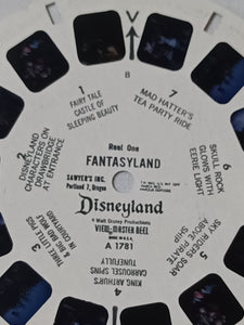 View-Master Disneyland Fantasyland 3-Reel Packet A178 Sawyer's 1966 - TulipStuff