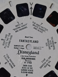 View-Master Disneyland Fantasyland 3-Reel Packet A178 Sawyer's 1966 - TulipStuff