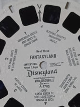 Load image into Gallery viewer, View-Master Disneyland Fantasyland 3-Reel Packet A178 Sawyer&#39;s 1966 - TulipStuff
