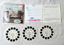 Load image into Gallery viewer, View-Master Disneyland Fantasyland 3-Reel Packet A178 Sawyer&#39;s 1966 - TulipStuff
