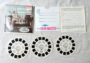 View-Master Disneyland Fantasyland 3-Reel Packet A178 Sawyer's 1966 - TulipStuff