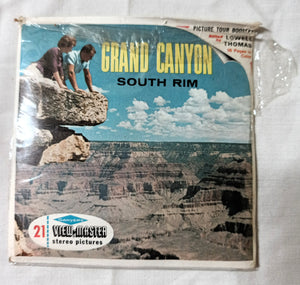 View-Master Grand Canyon 3-Reel Set A361 Sawyer's 1960's Lowell Thomas - TulipStuff