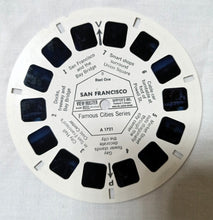 Load image into Gallery viewer, View-Master San Francisco 3-Reel Set A172 Sawyer&#39;s 1965 Lowell Thomas - TulipStuff
