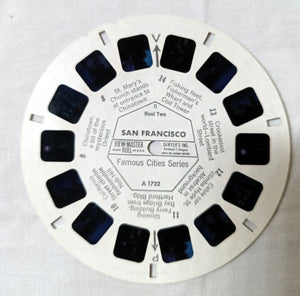 View-Master San Francisco 3-Reel Set A172 Sawyer's 1965 Lowell Thomas - TulipStuff