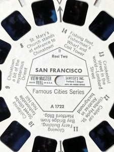 View-Master San Francisco 3-Reel Set A172 Sawyer's 1965 Lowell Thomas - TulipStuff