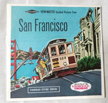 Load image into Gallery viewer, View-Master San Francisco 3-Reel Set A172 Sawyer&#39;s 1965 Lowell Thomas - TulipStuff
