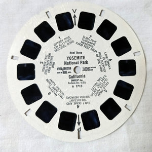 View-Master Yosemite National Park 3-Reel Packet A171 Sawyer's 1965 - TulipStuff