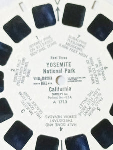 View-Master Yosemite National Park 3-Reel Packet A171 Sawyer's 1965 - TulipStuff