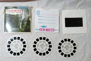 View-Master Yosemite National Park 3-Reel Packet A171 Sawyer's 1965 - TulipStuff