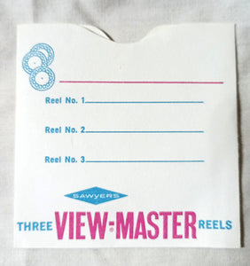 View-Master Yosemite National Park 3-Reel Packet A171 Sawyer's 1965 - TulipStuff