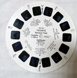 View-Master Yosemite National Park 3-Reel Packet A171 Sawyer's 1965 - TulipStuff