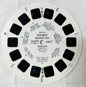 View-Master Yosemite National Park 3-Reel Packet A171 Sawyer's 1965 - TulipStuff