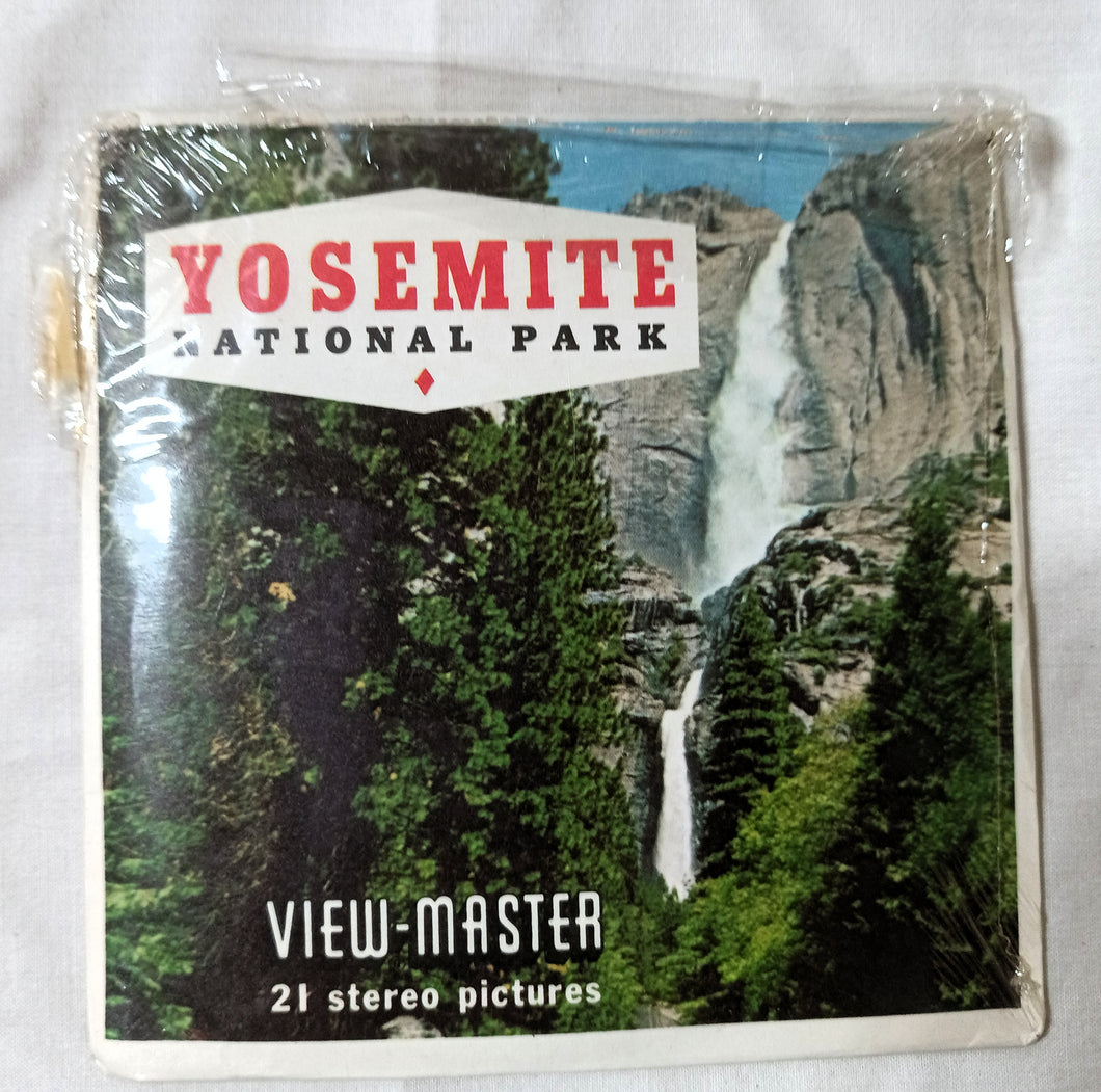 View-Master Yosemite National Park 3-Reel Packet A171 Sawyer's 1965 - TulipStuff