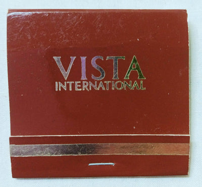 Vista International Hotel World Trade Center NYC Vintage Matchbook 1980's - TulipStuff