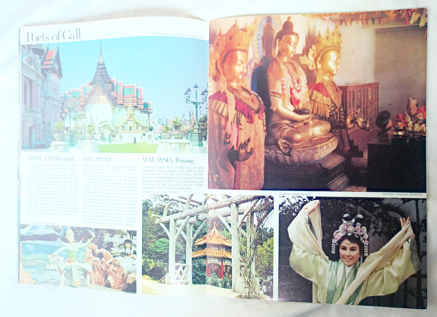 Norwegian America Line ms Vistafjord 1974 Great World Cruise Brochure - TulipStuff