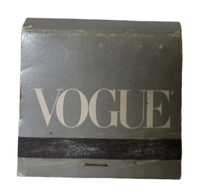 Vogue Magazine Vintage Matchbook Late 1980's - TulipStuff