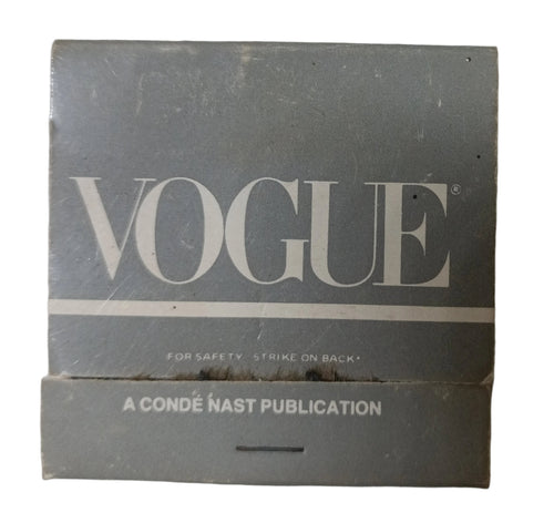 Vogue Magazine Vintage Matchbook Late 1980's - TulipStuff