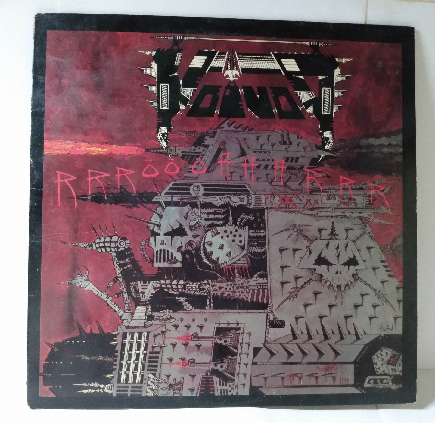 Voivod Rrroooaaarrr Thrash Metal 12 inch Vinyl LP Combat 1986 - TulipStuff