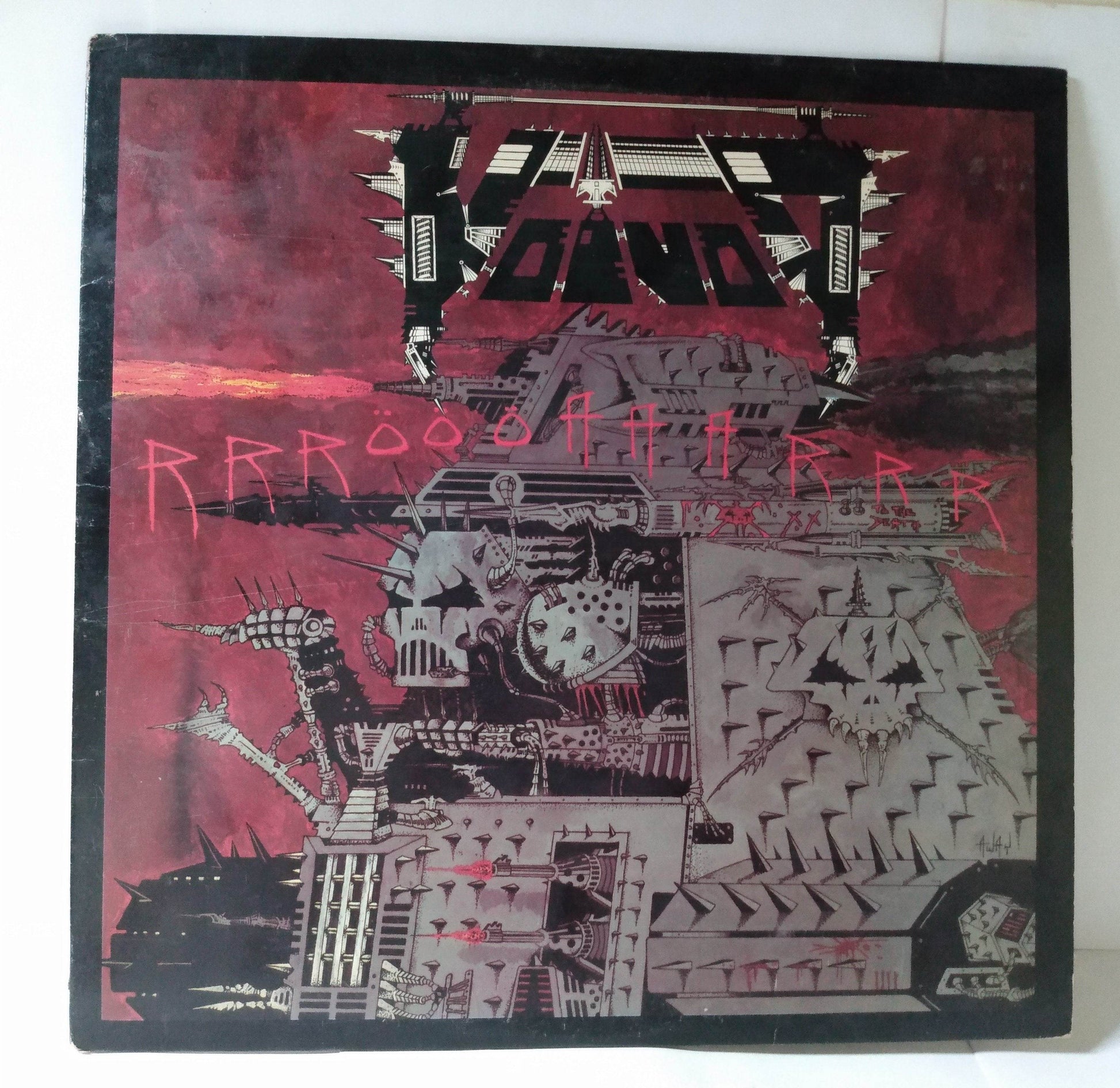 Voivod Rrroooaaarrr Thrash Metal 12 inch Vinyl LP Combat 1986 - TulipStuff