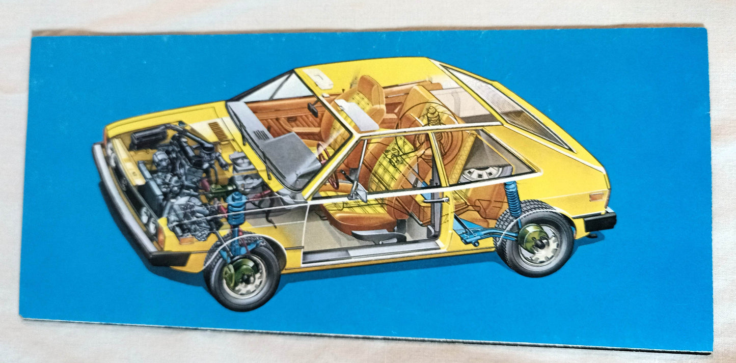 Volkswagen Scirocco The Dream Car 1975 Introductory Dealer Brochure - TulipStuff