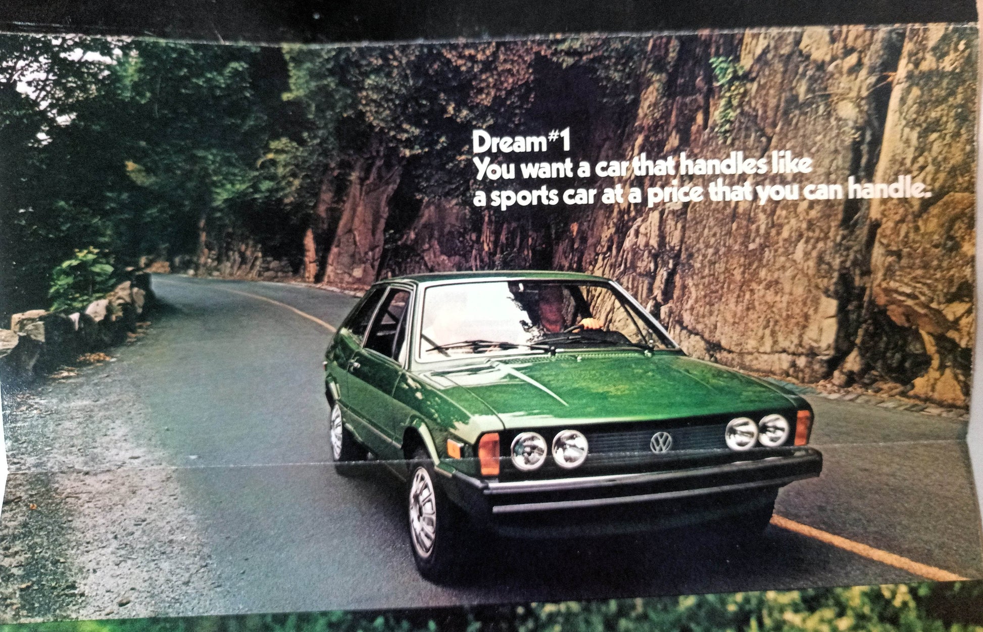Volkswagen Scirocco The Dream Car 1975 Introductory Dealer Brochure - TulipStuff