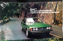 Load image into Gallery viewer, Volkswagen Scirocco The Dream Car 1975 Introductory Dealer Brochure - TulipStuff
