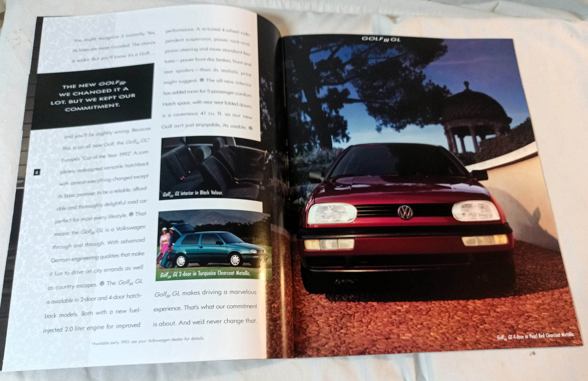 Volkswagen 1993 Full Line Dealer Sales Brochure Jetta Golf EuroVan Fox - TulipStuff