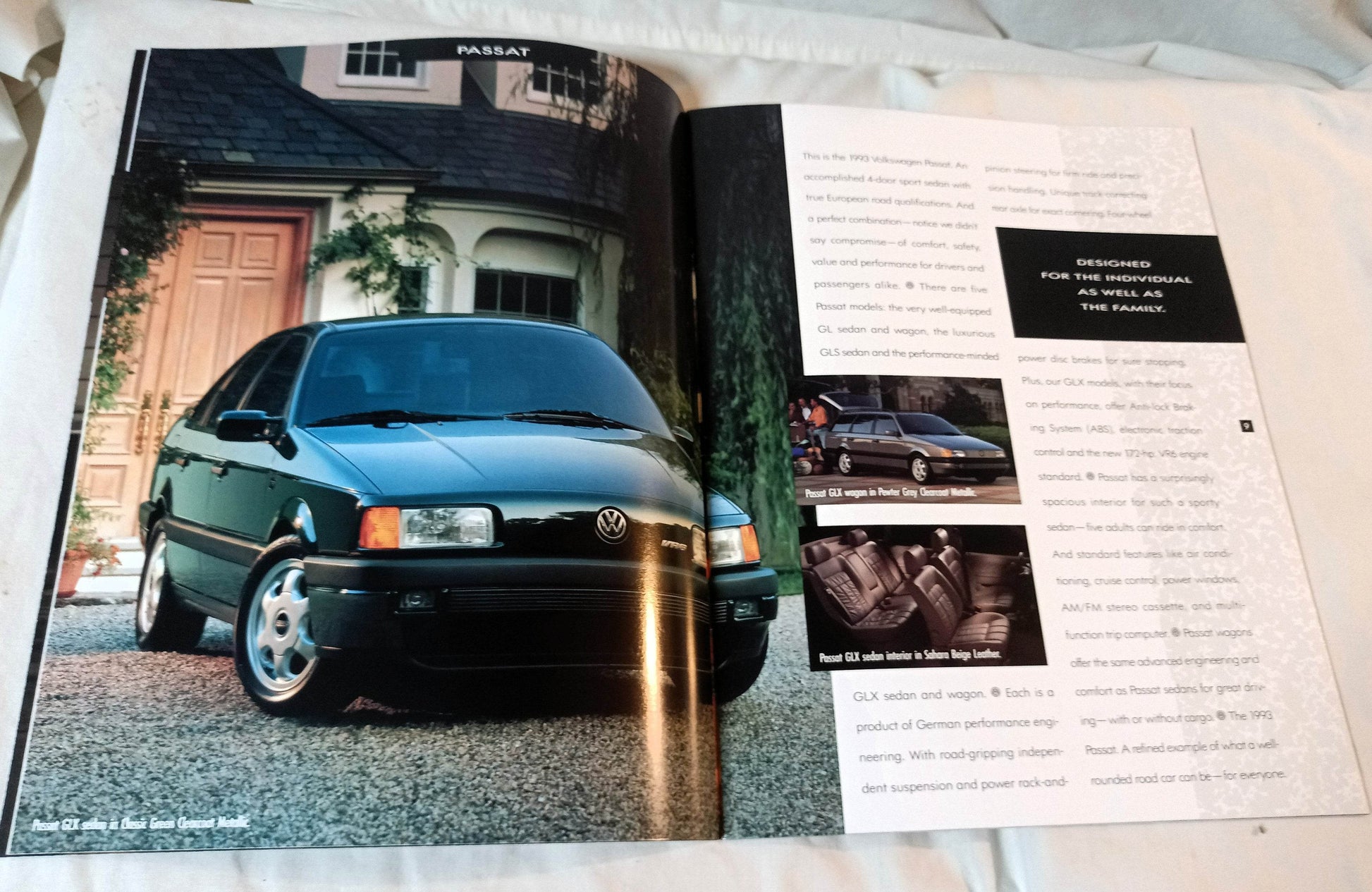 Volkswagen 1993 Full Line Dealer Sales Brochure Jetta Golf EuroVan Fox - TulipStuff