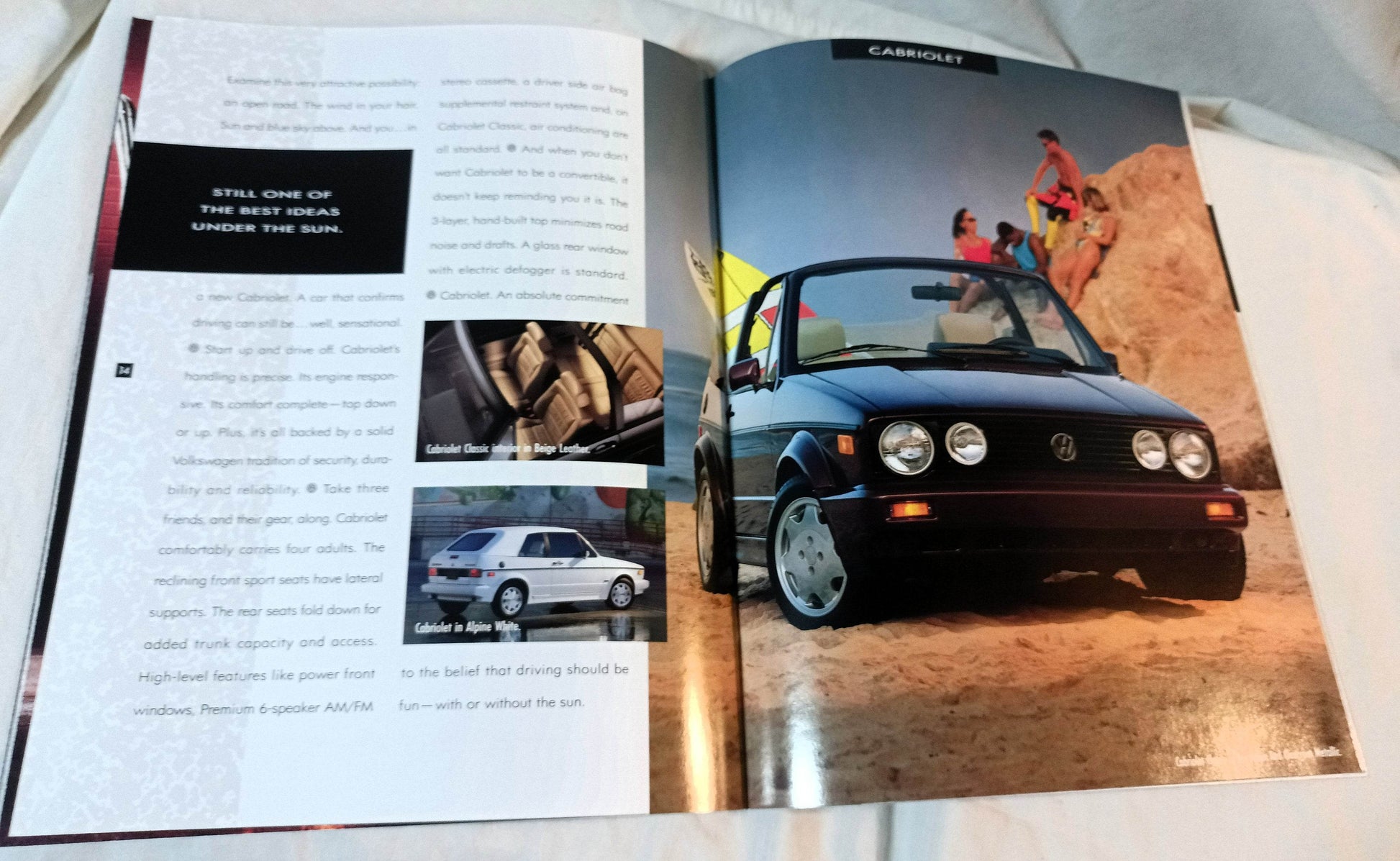 Volkswagen 1993 Full Line Dealer Sales Brochure Jetta Golf EuroVan Fox - TulipStuff