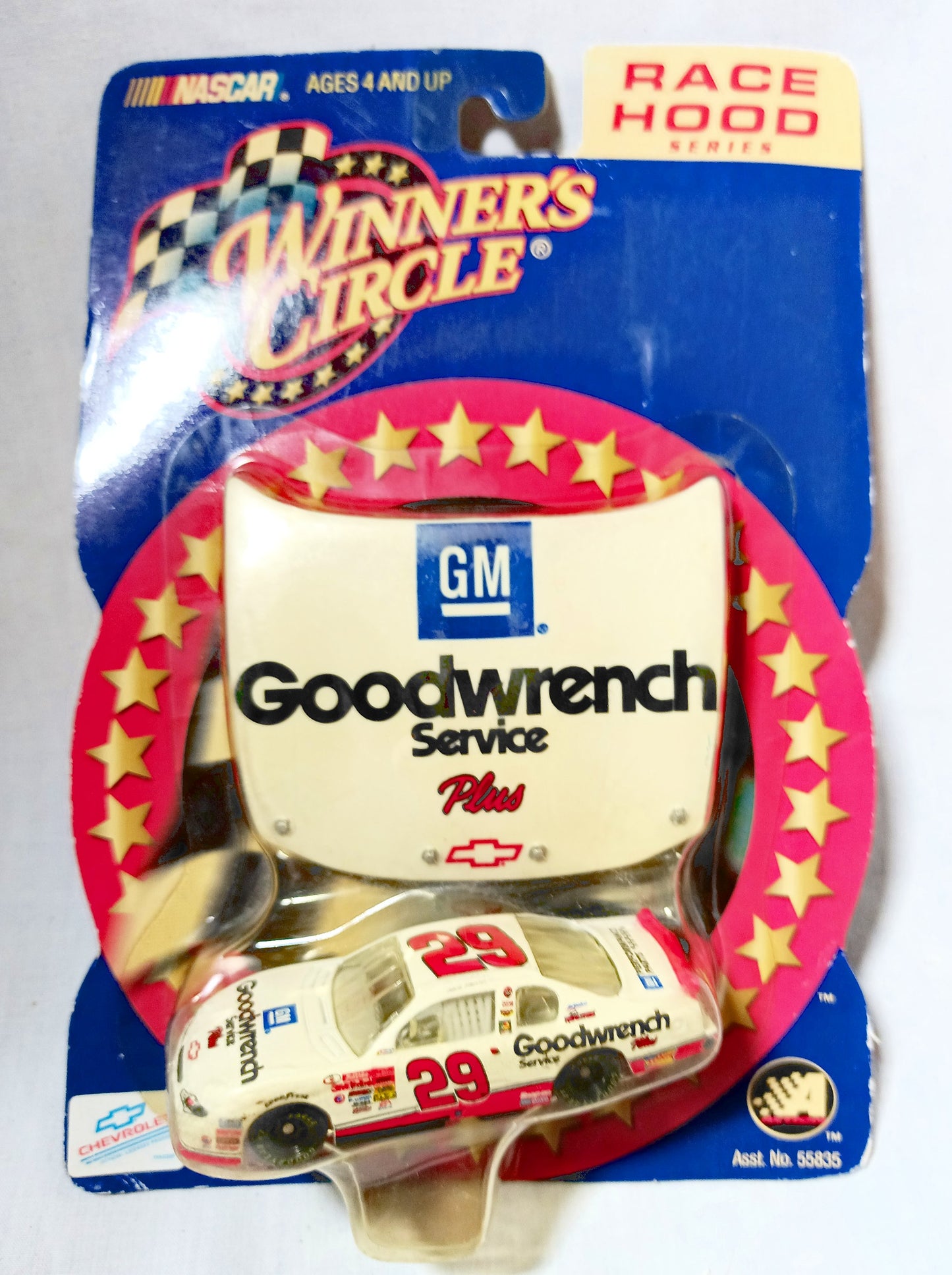 Winners Circle 2001 Race Hood Kevin Harvick GM Goodwrench Monte Carlo - TulipStuff