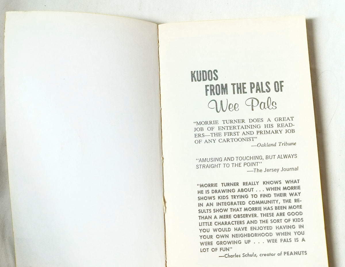 Wee Pals Morrie Turner Signet Books Paperback 1969 - TulipStuff
