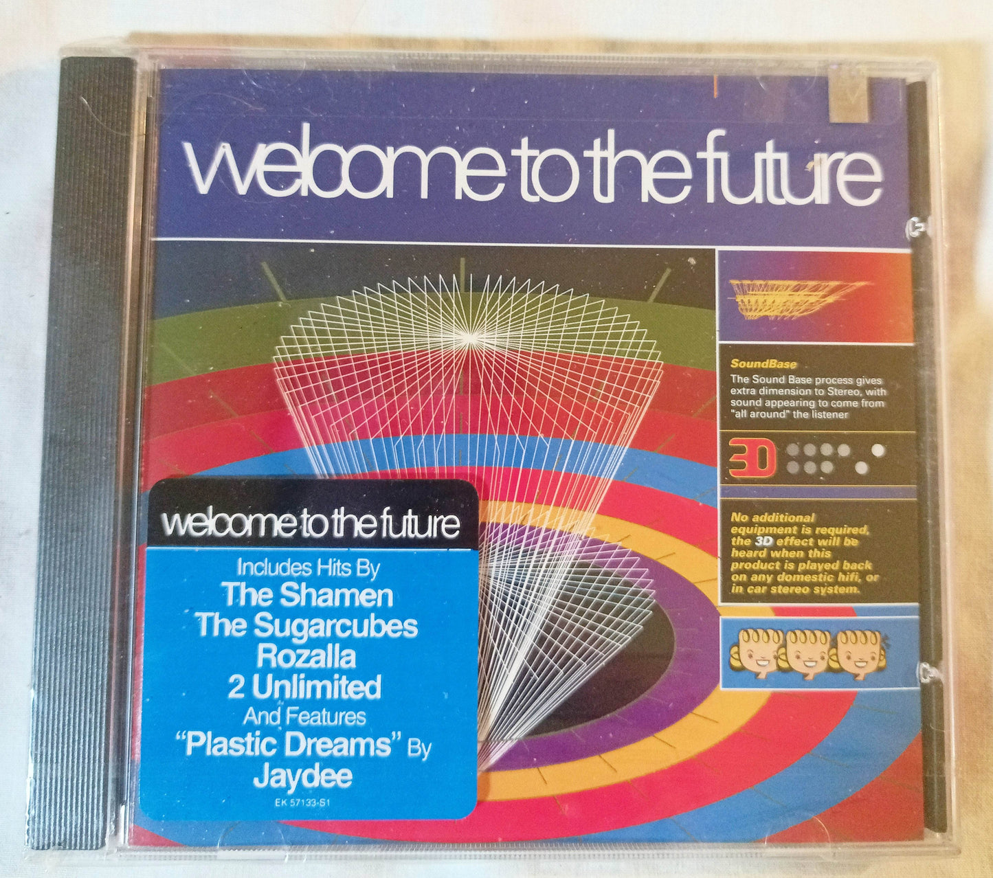 Welcome To The Future House Techno CD Epic 1993 Sugarcubes Rozalla - TulipStuff