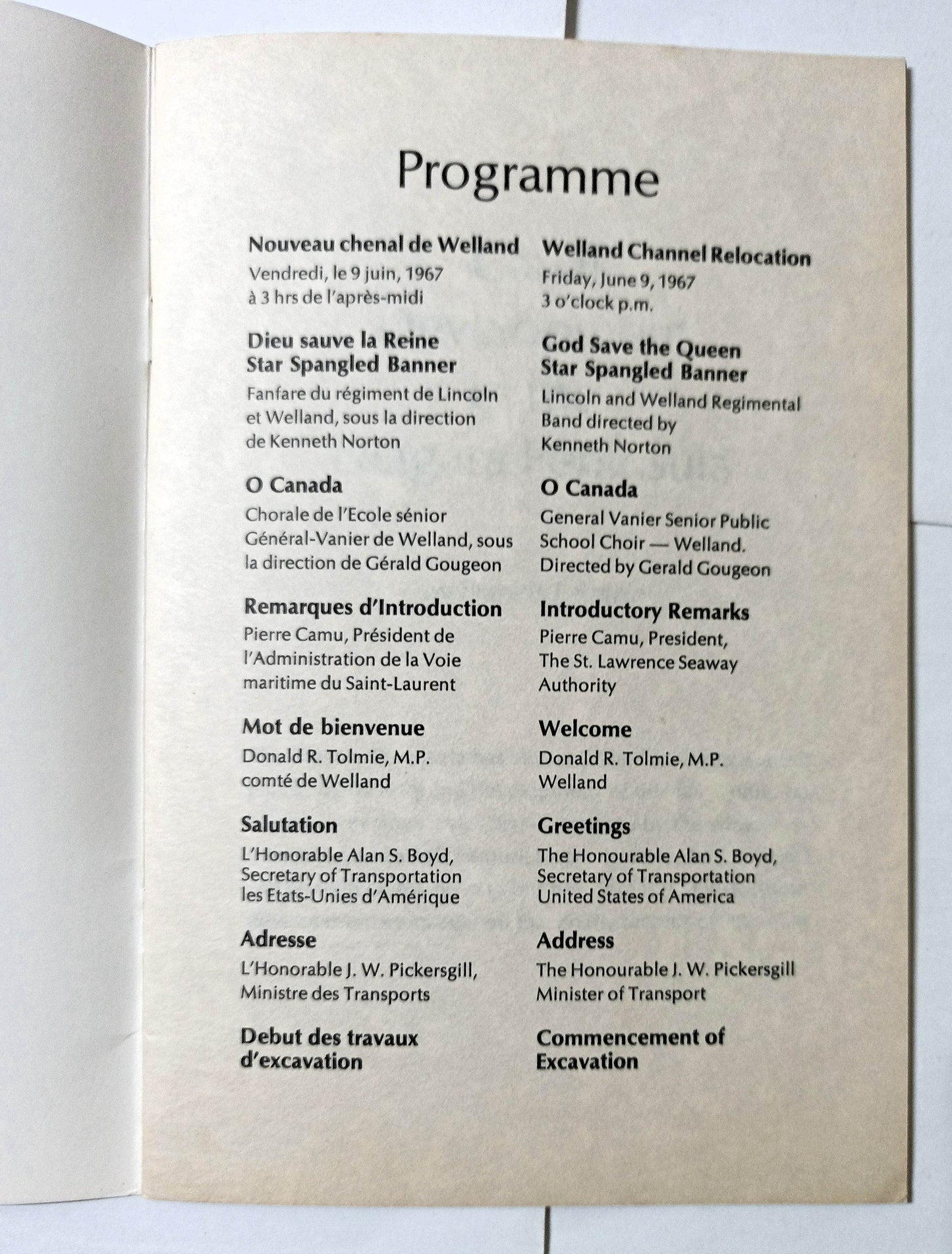 Welland Channel Relocation Canal Development Niagara Peninsula 1967 - TulipStuff