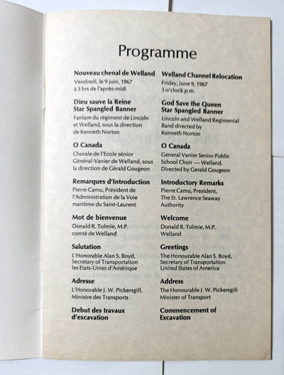 Welland Channel Relocation Canal Development Niagara Peninsula 1967 - TulipStuff