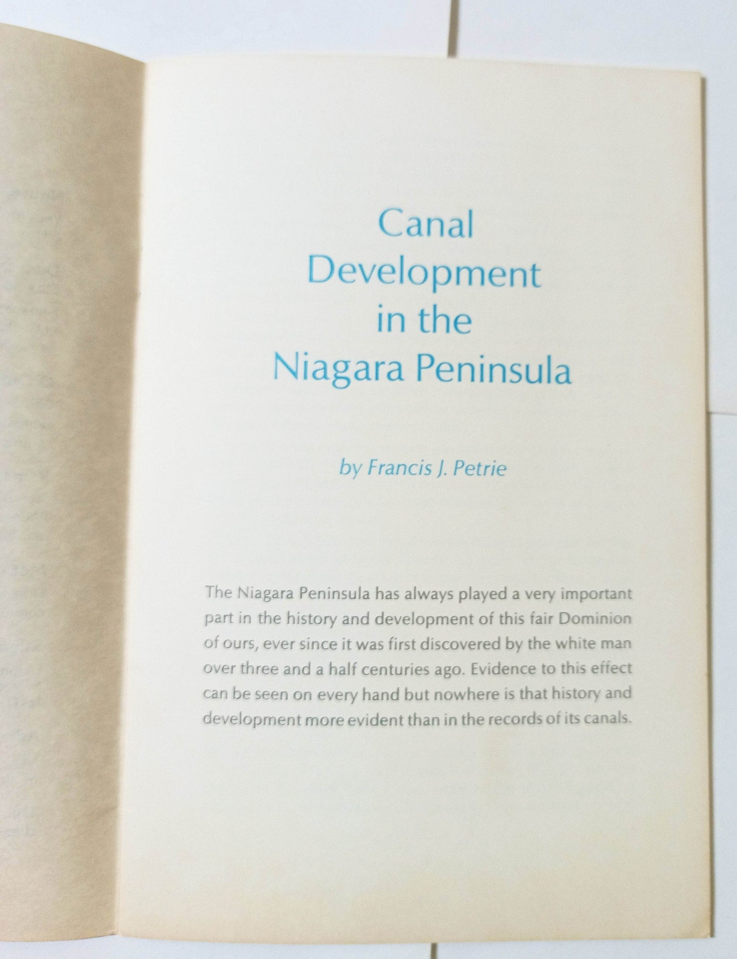 Welland Channel Relocation Canal Development Niagara Peninsula 1967 - TulipStuff