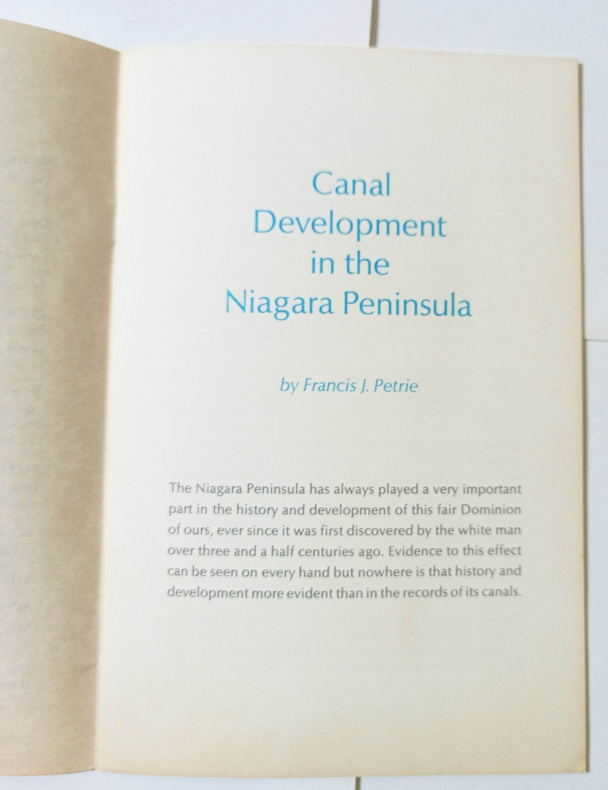 Welland Channel Relocation Canal Development Niagara Peninsula 1967 - TulipStuff