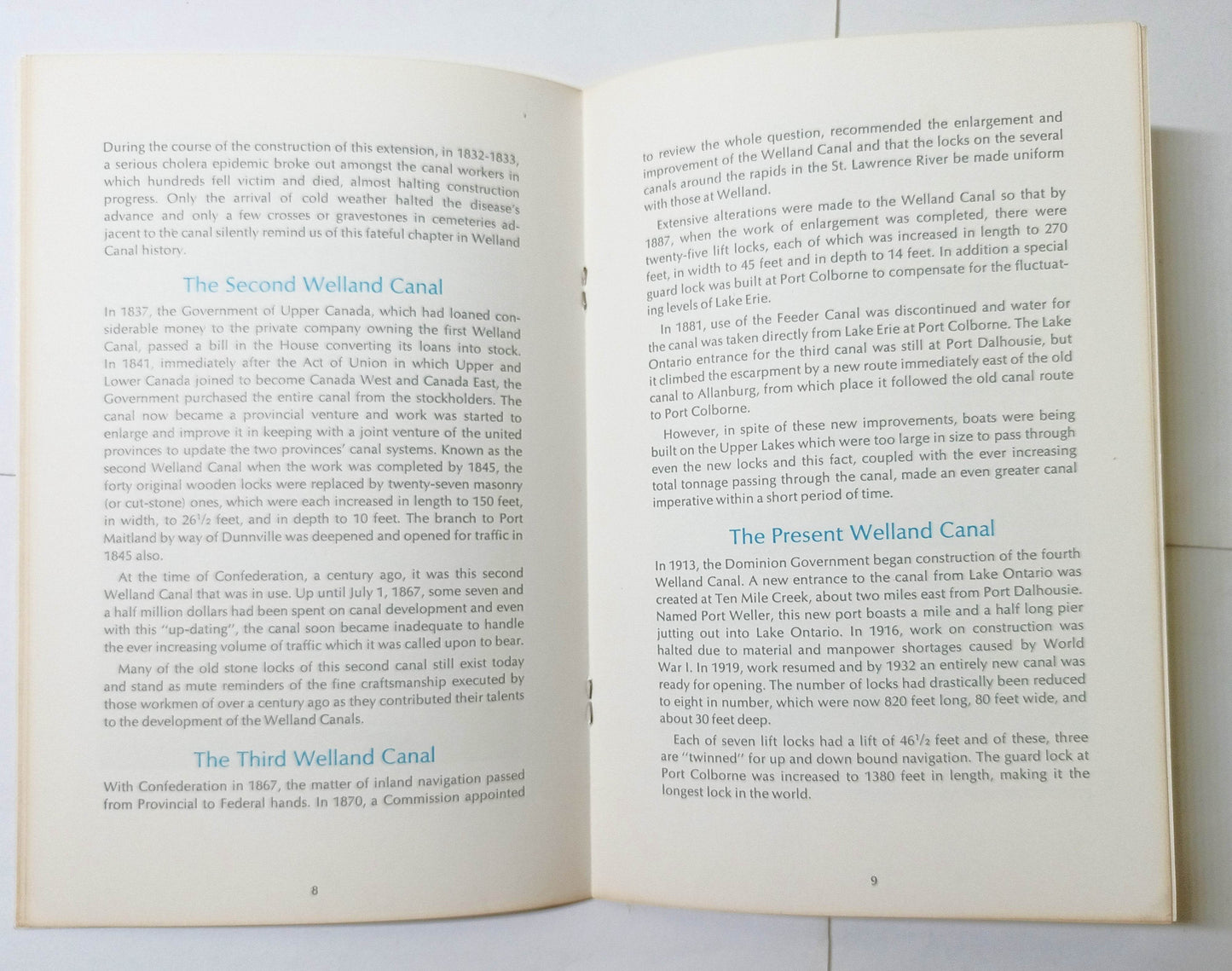 Welland Channel Relocation Canal Development Niagara Peninsula 1967 - TulipStuff