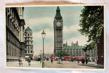 Load image into Gallery viewer, Big Ben Parliament Westminster London Postcard WW2 Churchill 1943 - TulipStuff

