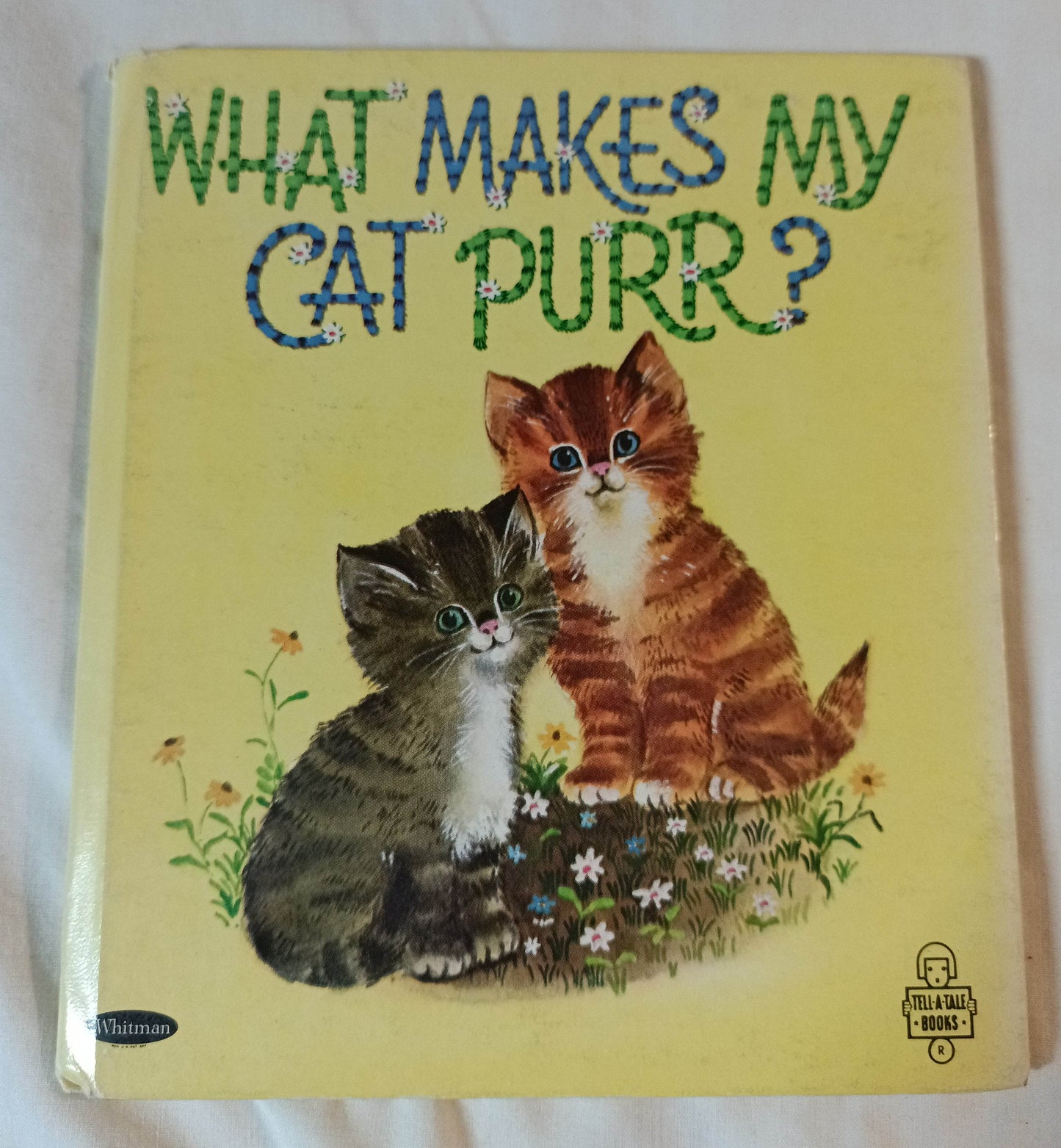 What Makes My Cat Purr Tell-A-Tale Books Ann Tompert 1965 - TulipStuff