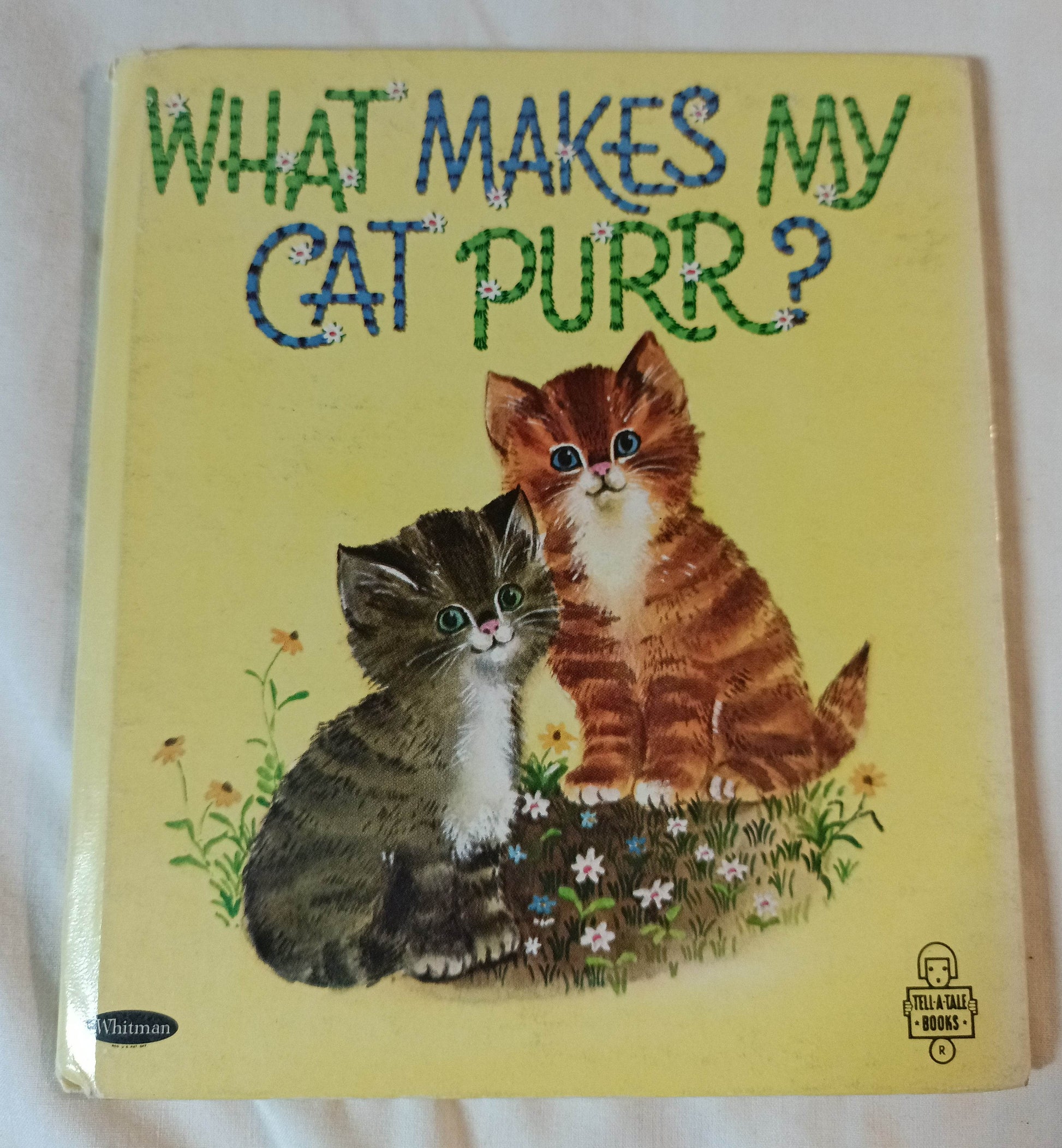 What Makes My Cat Purr Tell-A-Tale Books Ann Tompert 1965 - TulipStuff