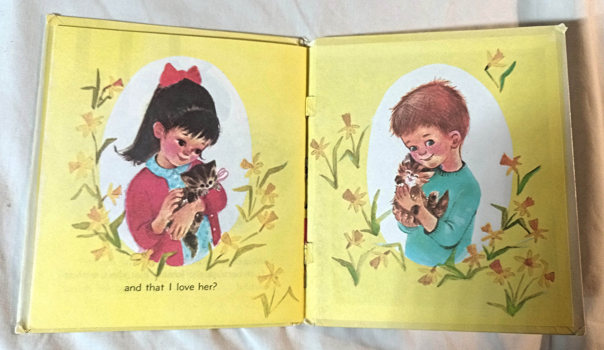 What Makes My Cat Purr Tell-A-Tale Books Ann Tompert 1965 - TulipStuff